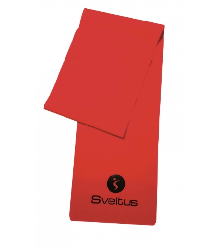 Slika Latex vrpca za trening Crvena 1.2m Strong - Sveltus