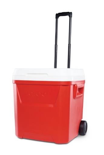 Slika Hladnjak Igloo Laguna 60 Roller (56 litara) Crvena