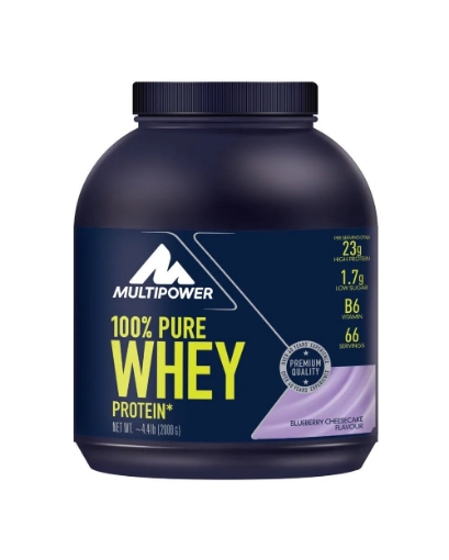 Slika 100% Čisti Whey Protein - 2000g Borovničeva torta