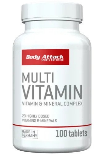 Slika MULTIVITAMINI 100 TABLETA - BODY ATTACK