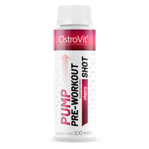 Slika OSTROVIT SHOT PRE WORKOUT PUMP 100 ML TREŠNJA