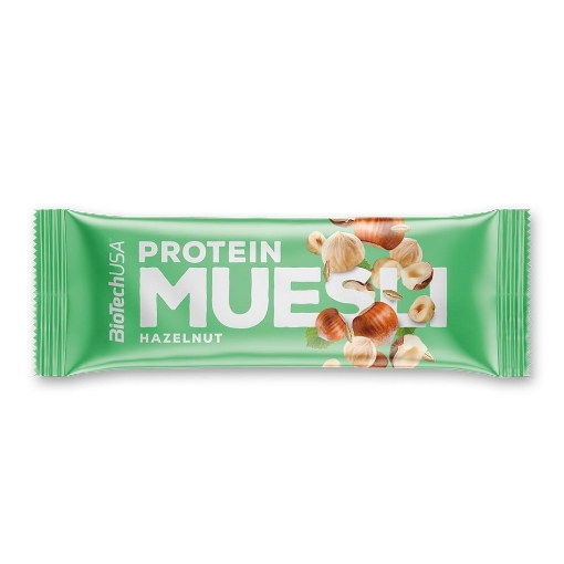 Slika Proteinski muesli štapić 30g - Lješnjaci BioTech