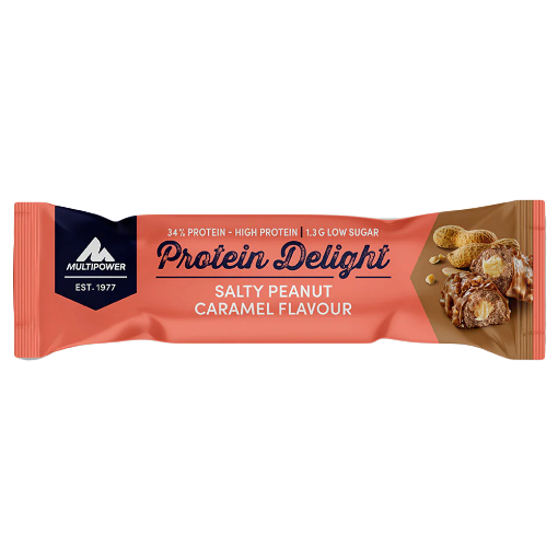 Slika Proteinski snack Delight 35g - Slani kikiriki Karamel