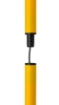 Slika Set od dva šiljka konusa 160cm