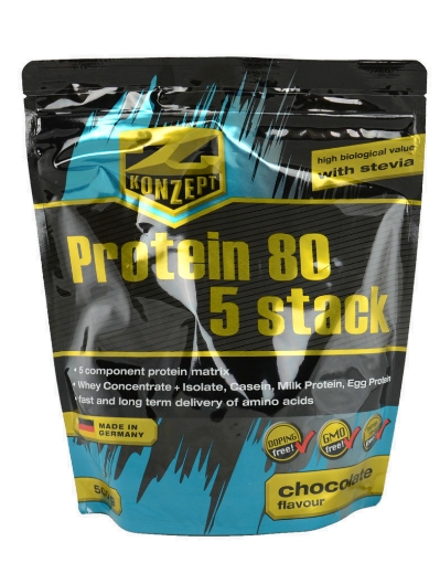 Slika Protein 80 5 Stack 2kg - Jagoda Z-Konzept