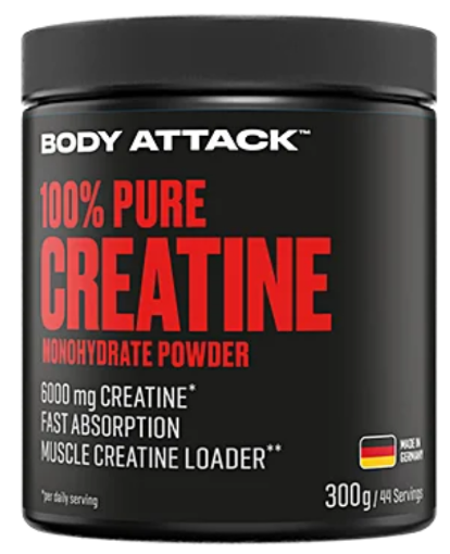 Slika Kreatin 100% Prašak - 300g Body Attack