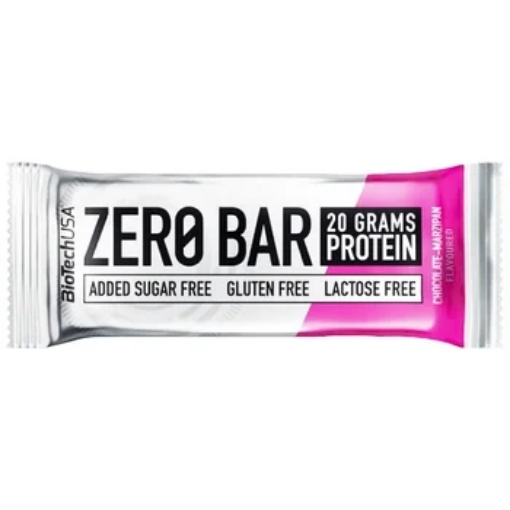 Slika Zero Bar 50g - Čokolada Marcipan BioTech