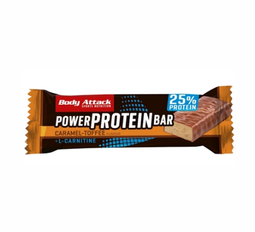 Slika Proteinski štapić 35g - Karamel toffee Body Attack
