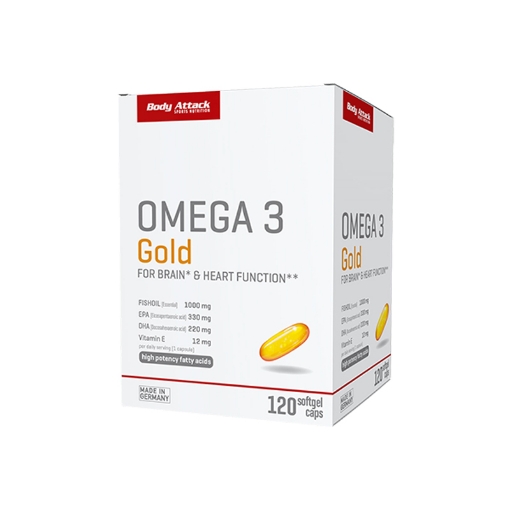 Slika OMEGA 3 GOLD - 120 CAPS BODY ATTACK
