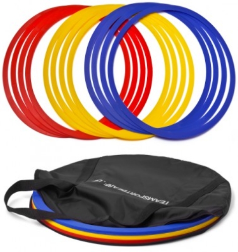 Slika Set od 12 krugova s futrolom 40cm