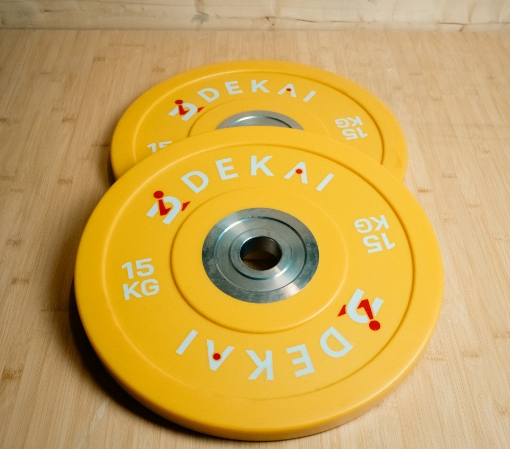 Slika Set 2 olimpijska diska 15 kg - DEKAI