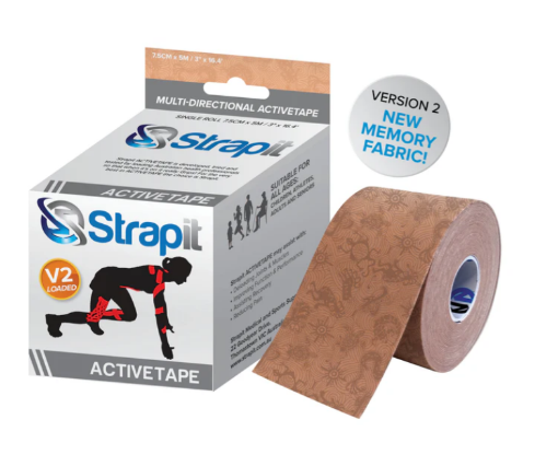 Slika  ACTIVETAPE 7,5CM x 5M - BEŽ/BEŽ