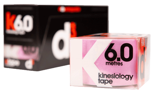 Slika K6.0 Kinezio Traka Candy Roza 5cm x 6m - d3Tape