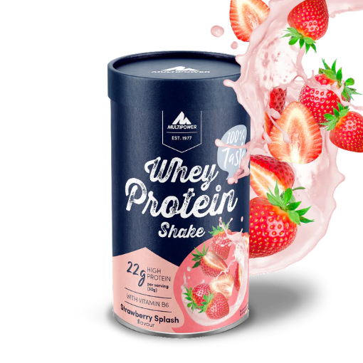 Slika Proteinski shake od sirutke 420g - Jagoda Multipower