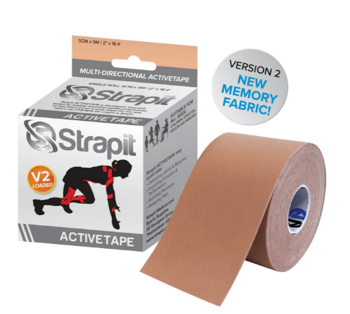 Slika Strapit ACTIVETAPE 5 cm x 5 m – Bež