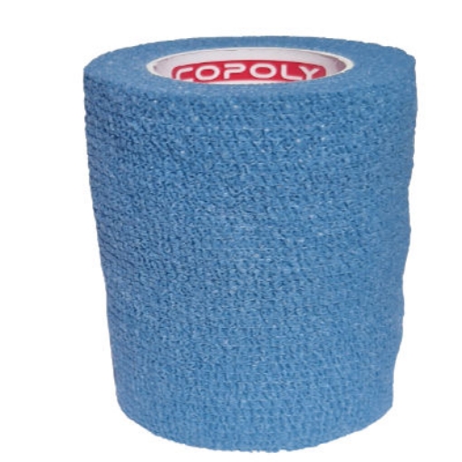Slika Copoly samoljepljivi zavoj 7,5 cm x 4,5 m - Azurno plava