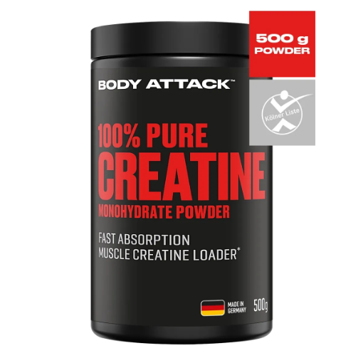 Slika KREATIN PRAH - 500G BODY ATTACK