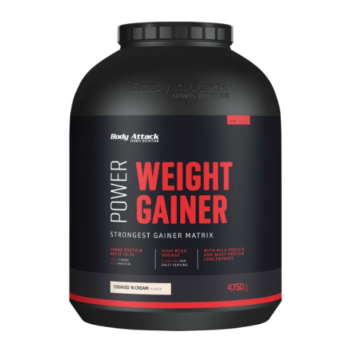 Slika Power Weight Gainer 4750g - Cookies n Cream Body Attack