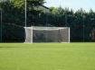 Slika Fiksni nogometni gol sa stražnjim stupovima za mrežu 7,32 × 2,44 m s uključenom mrežom — VI 5907
