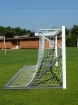 Slika Poarta Fotbal Aluminiu 7.32x2.44 m, cu cadru fix de sol