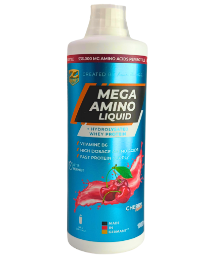 Slika MEGA AMINO TEKUĆI TREŠNJA 500ML Z-KONCEPT