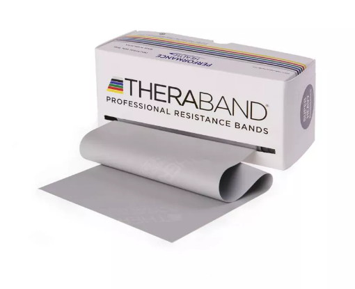 Slika THERA-BAND® elastična traka Super Heavy 4.6kg - Srebrna