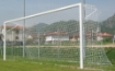 Slika Fiksni aluminijski nogometni gol 7,32 × 2,44 m s uključenom mrežom — VI 5905