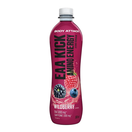Slika EAA Kick Amino Wild Berry - 500ml Body Attack