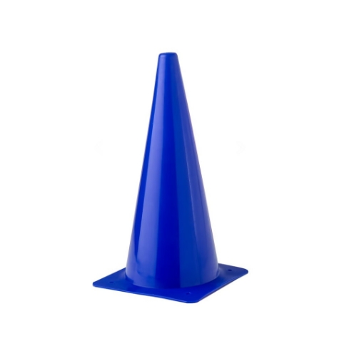 Slika Plastični trening stožac 38 cm - Plava 