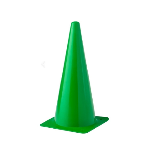 Slika Plastična kegla za trening 38cm - Zelena 