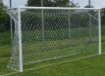 Slika Mobilni aluminijski nogometni gol 4 × 2 m — Ø80 mm s uključenom mrežom — VI 6028